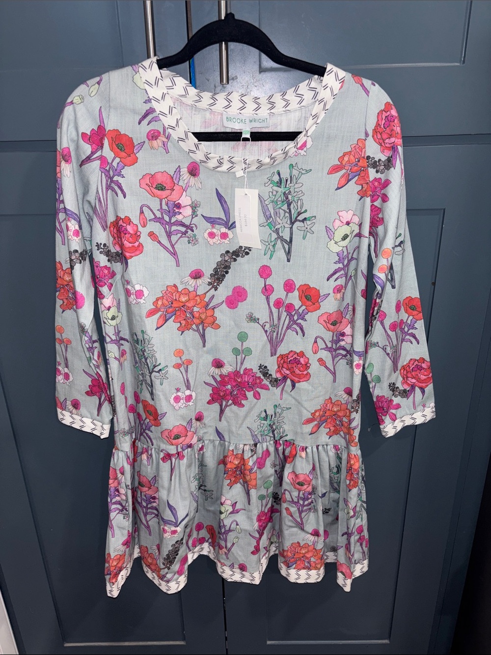 New Brooke Write Rebecca peplum floral dress XS/S

Size on tag is XS/S